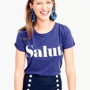 J. Crew Salut t shirt